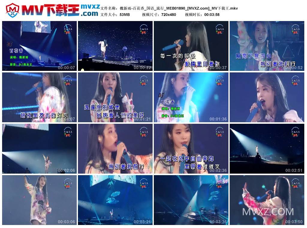 魏新雨-百花香_国语_流行_MEB01890